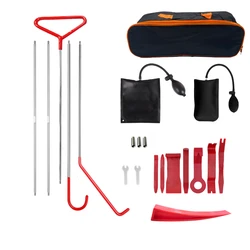 18PCS/22PCS Car Window Door Emergency Open Key Lost Lock Out Unlock Auto Tools Kit Air Wedge Bag Pump Open Unlock Kit