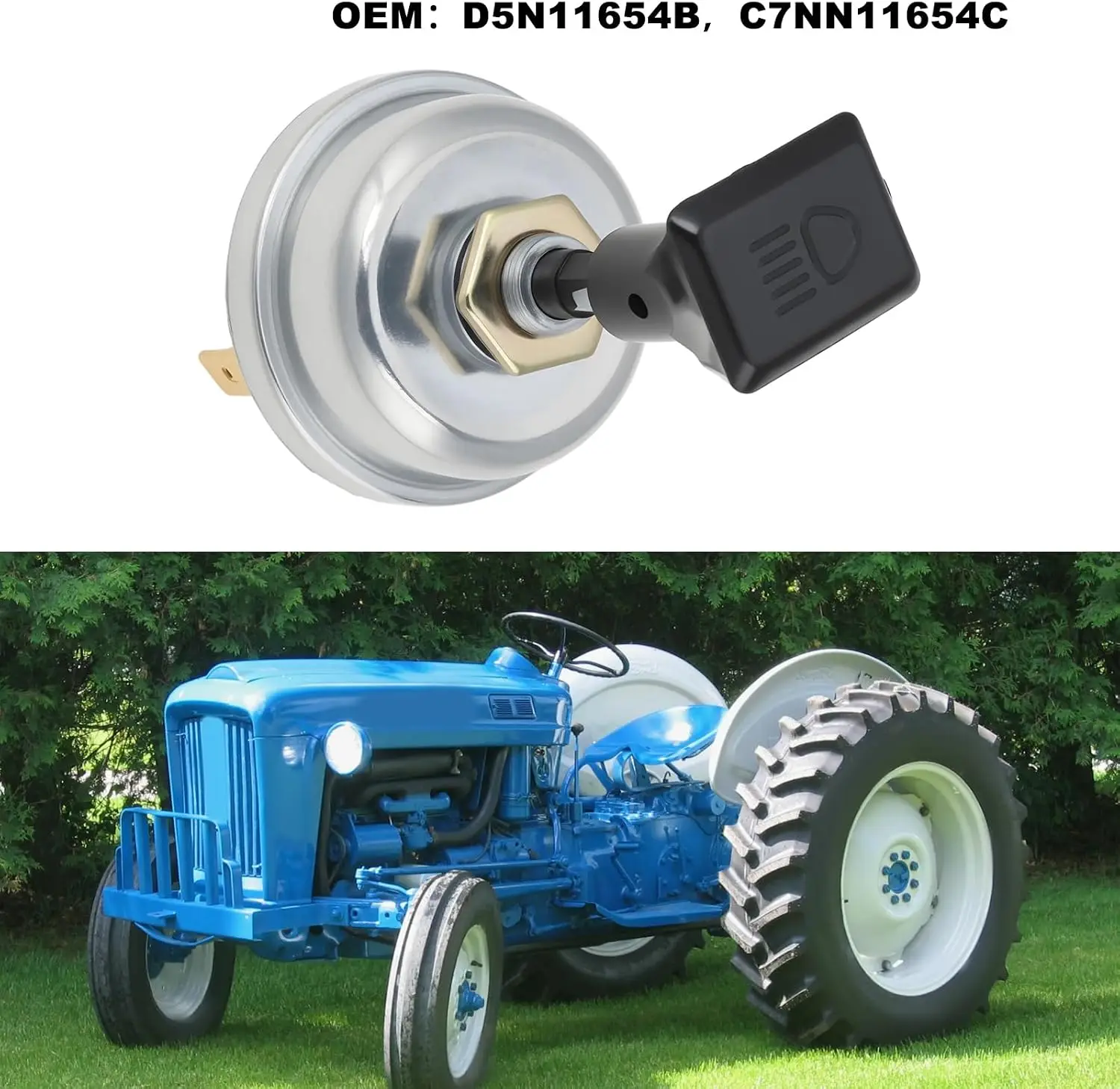 Traktor-Beleuchtungs-Drehschalter Scheinwerfer-Arbeitsleuchten-Beleuchtungssteuerungsschalter für Ford New Holland 83959708 D5NN11654B C7NN11654C – Detail 1
