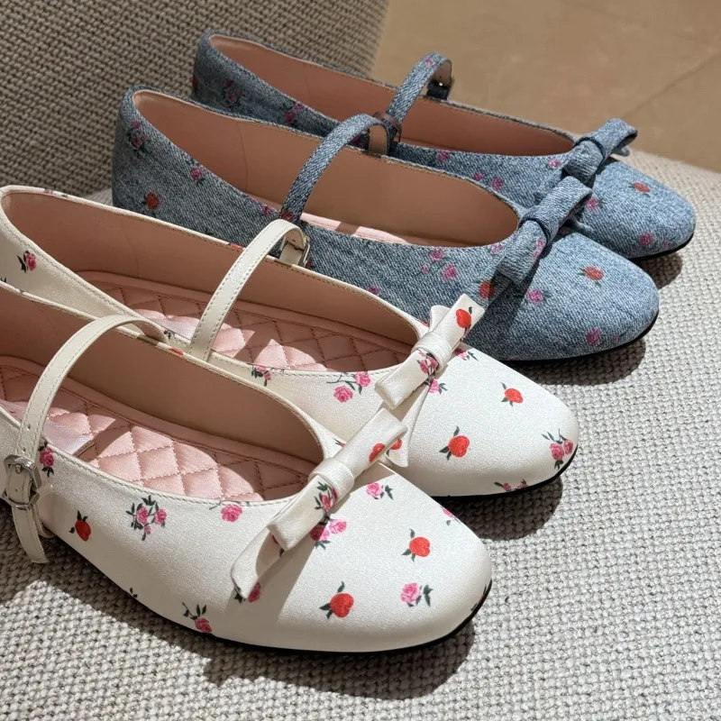 

Retro Womens Mary Jane Shoes Fashion French Style Casual Shoes for Woman Elegant Vacation Flat Shoe Designer Shoes Zapatos Mujer