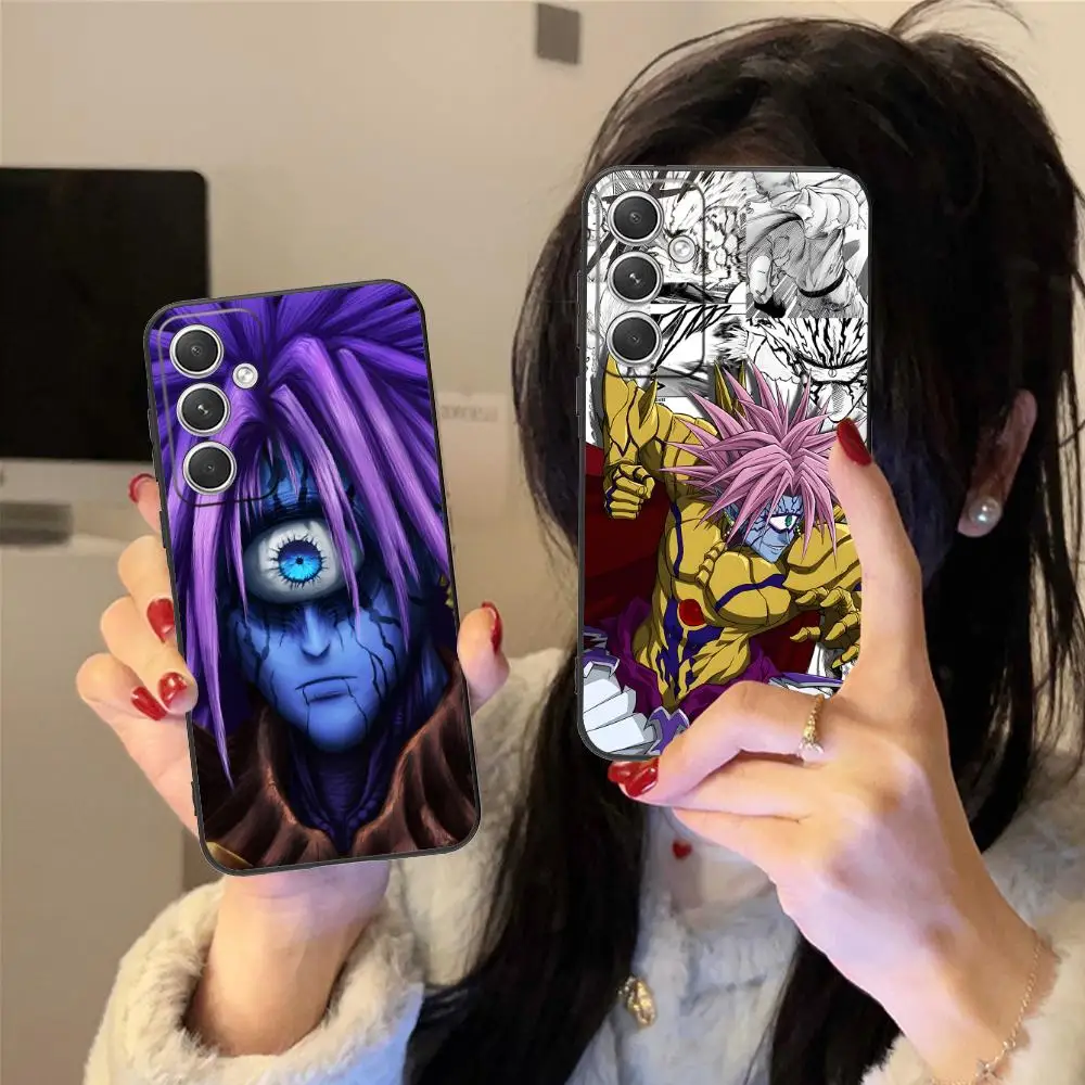 Anime Punch Boros Mobile Phone Case for Samsung Galaxy S26 S25 S24 S23 S22 S21 S20 Note20 Plus FE Ultra Colorful Cover Cover