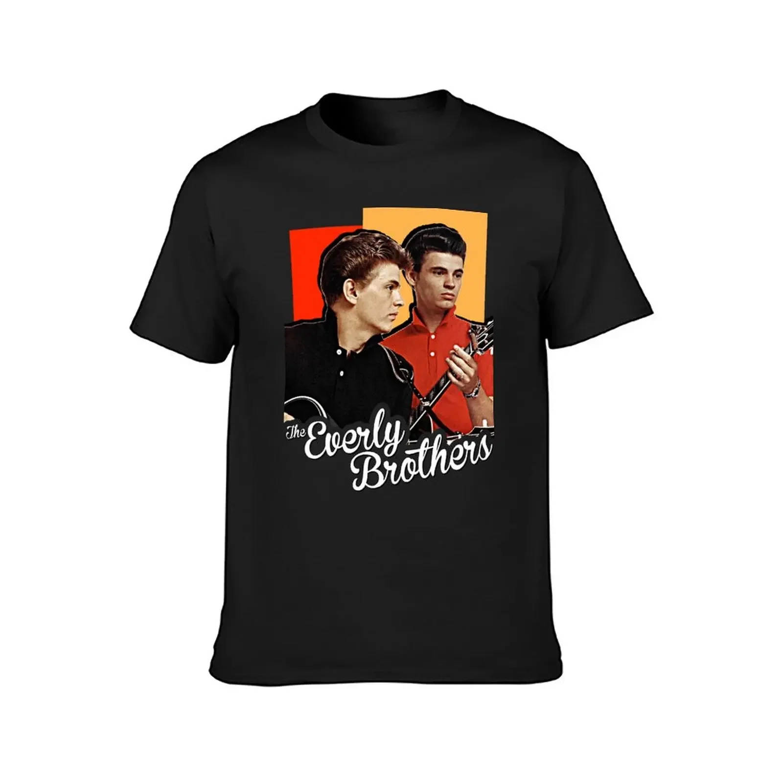 The Everly Brothers // Rock n Roll Duo FanArt T-Shirt shirts graphic tee anime figures Men's t shirts