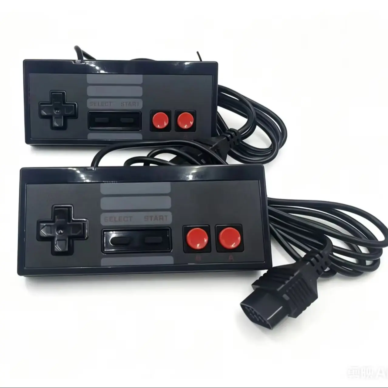 Controlador de Juego con Joystick de 7 Pines para PC, Consola de Juegos NEs FC, Mini Juego Retro de 8 Bits
