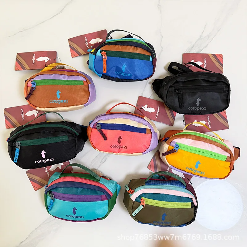 

New Dopamine Fanny Pack,Lightweight 1.5L Waist Bag Crossbody Sling Bag for Travel Running Festival, Hands-Free Belt Bag Me Women