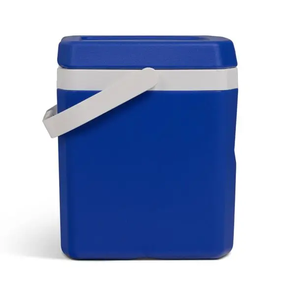 เครื่องทําความเย็นแบบแข็ง 18 กระป๋อง/12 คิวที - Majestic Blue: โพลีเอทิลีน ทนต่อกลิ่นและคราบ
