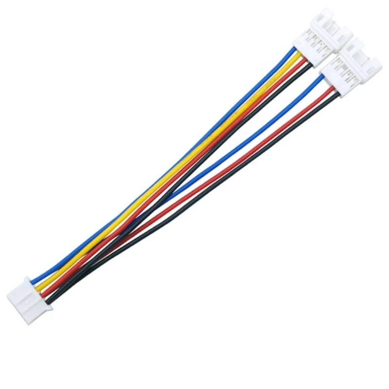 2 in1 PWMs Fan Extension Cable 4Pin Male to Female Connectors for CPU GPU Cooling Fan Connector Cable Y Splitter Split