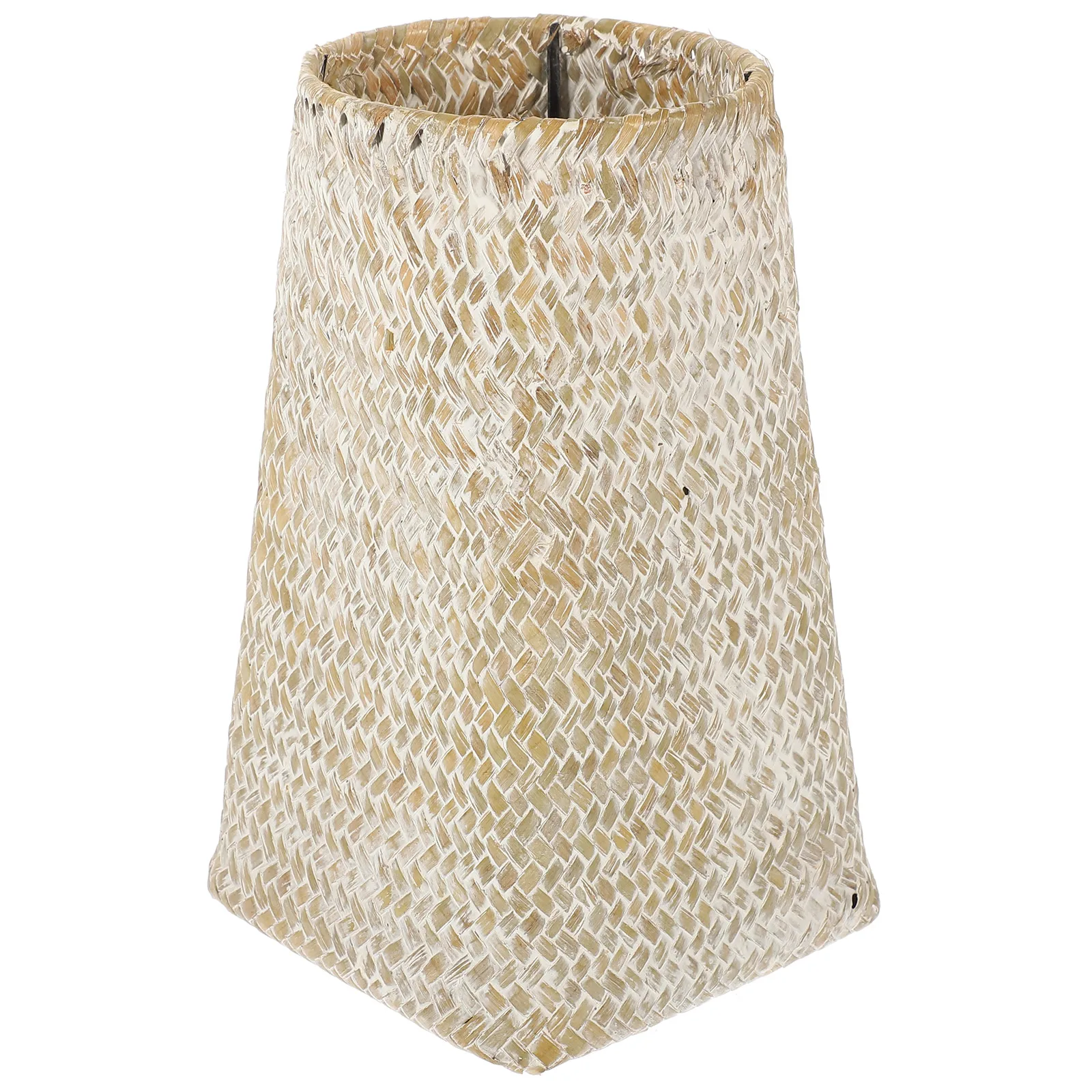 

Creative Handmade Seagrass Woven Flower Vase Durable Natural Bedroom Decorative Vase For Dried Flowers Home Office Art