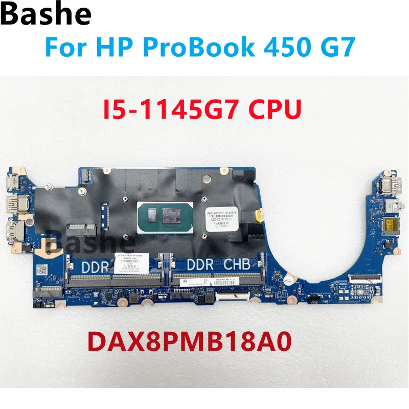 

M24276-601 для HP ProBook 450 G7 материнская плата для ноутбука DAX8PMB18A0 i7-1165G7 100% рабочий