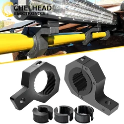 Mounting Bracket Clamp Tube Bar Roll Cage Holder Led Light Tools Mount for Offroad 4x4 Vehicles ATV UTV Boat Motorcycle Truck