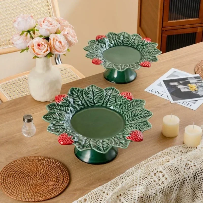 Party Wedding Reception Court Vintage Food Decorative Cake Shooting Ornament Photo Props Plastic Plate