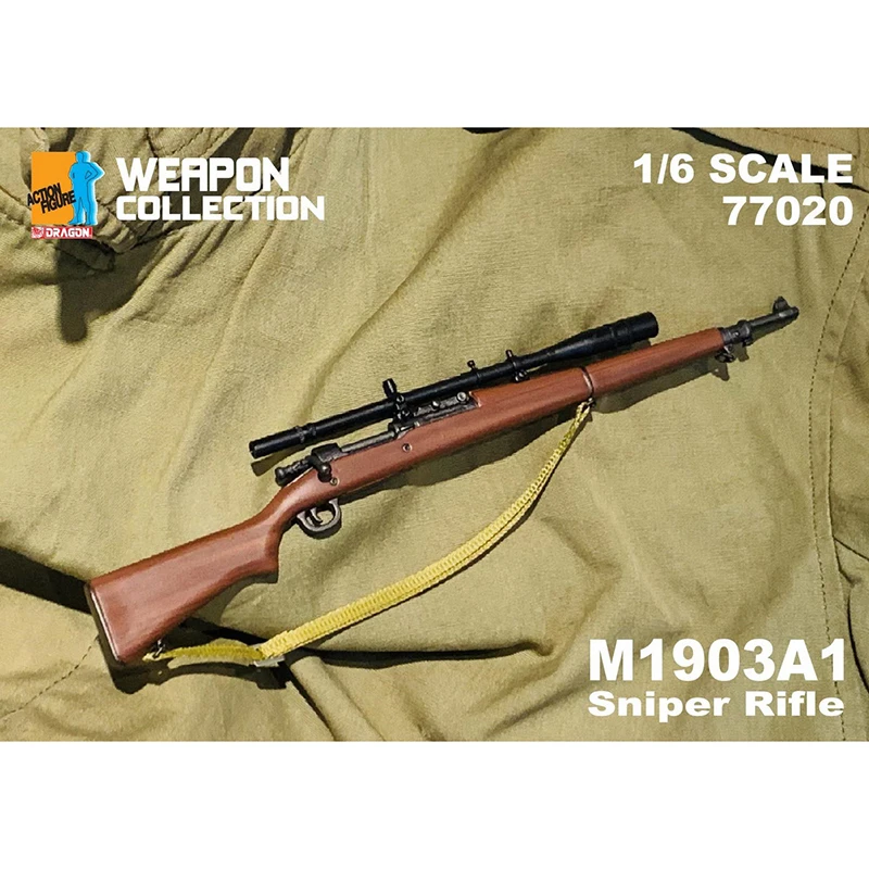 Dml 1/6 Schaal Wapen M1903A1 Sniper Rifle/M1A1 Smg Pistool Model 77020/77021 Action Figure Accessoires Soldaat Leger Geschenken Collectie