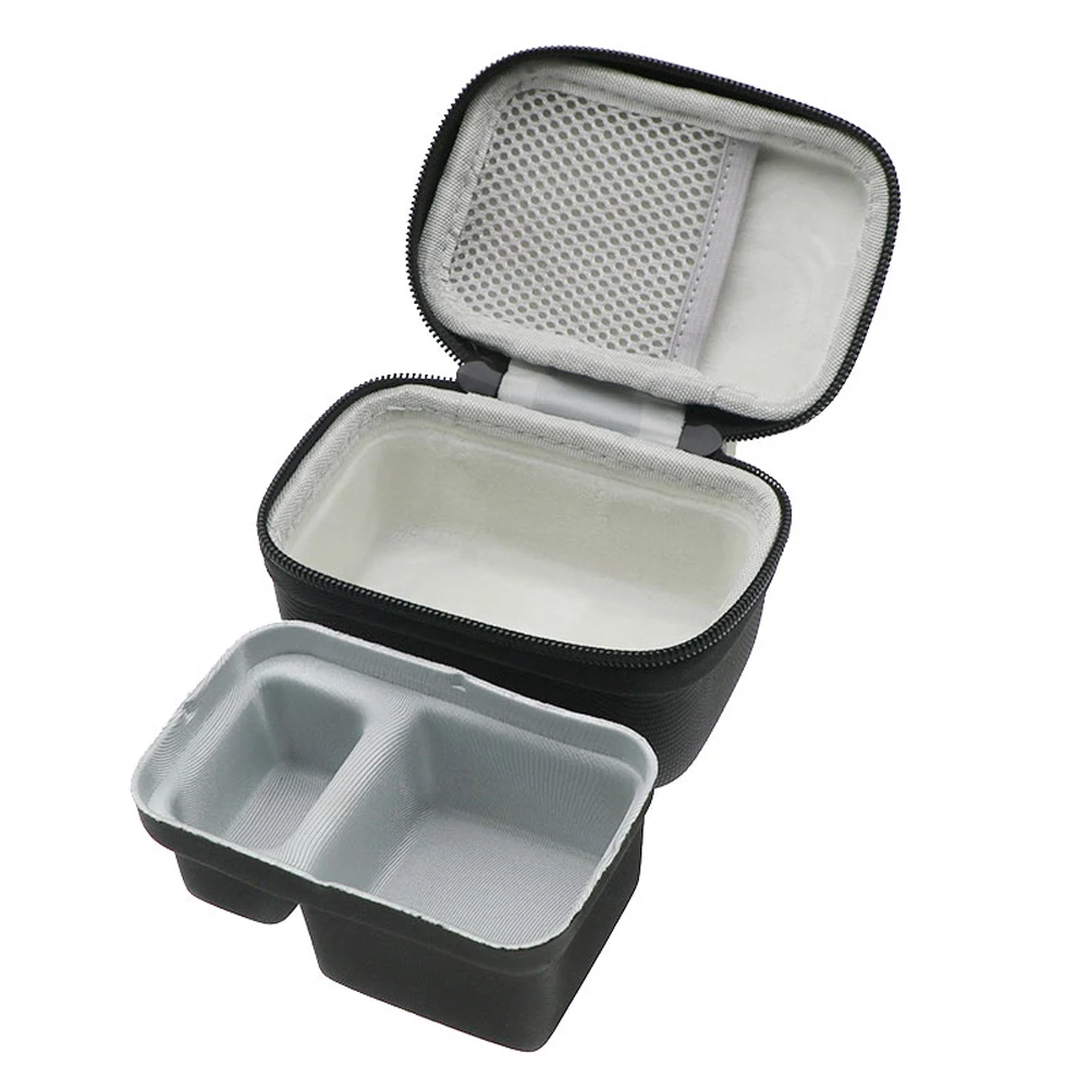 حقيبة حمل صلبة من مادة EVA حقيبة سفر مضادة للصدمات مع جيب شبكي حافظة واقية صلبة لشاحن Anker 3 في 1 Cube MagSafe #6