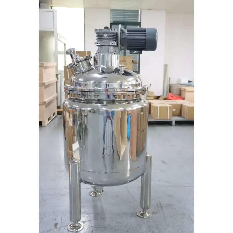 100L 200L 500Liters Industrial Stainless Steel 304 316L Mixing Tank with Agitator