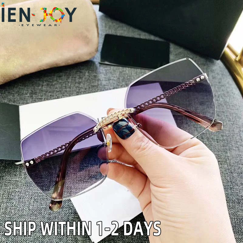 

IENJOY oculos de sol feminino Sunglasses Fashion Sun Glasses Unique Brander Design Glasses for Female Sunglasses Glasses UV400