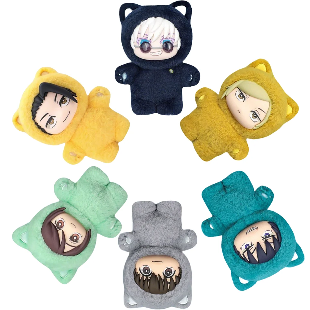 

JJK Plush Gojo Satoru Geto Suguru Ieiri Shoko Nanami Kento Fushiguro Toji Anime Plush Stuffed Kawaii Doll Детская подарочная игрушка 14 см