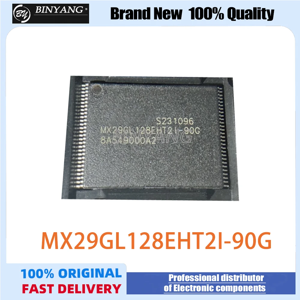 (10 Pieces)  MX29GL128EHT2I-90G  MX29GL128EHT2  9GL128E HT2I90G  TSOP-56  New Original  MX29GL12  8EHT2I-90G