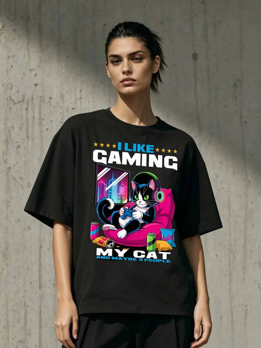 Y2K Langarm-T-Shirt im 2000er-Stil – Millennium-Design mit durchgehendem Stoffbesatz am Arm und am Handgelenk