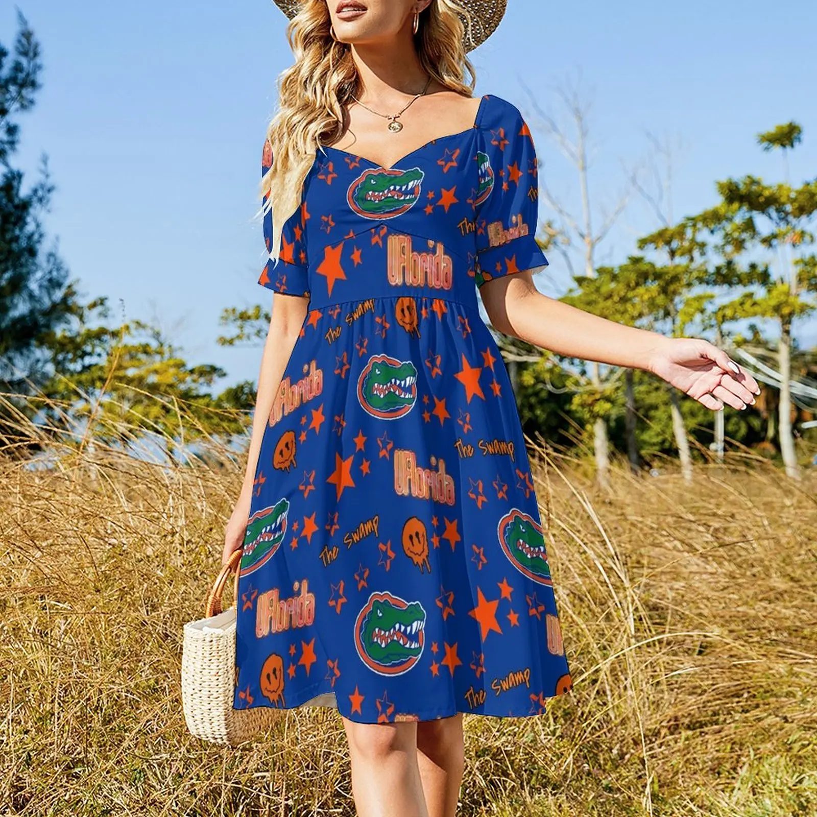 Gator Collage Dress elegant and pretty women's dresses elegant women's sets