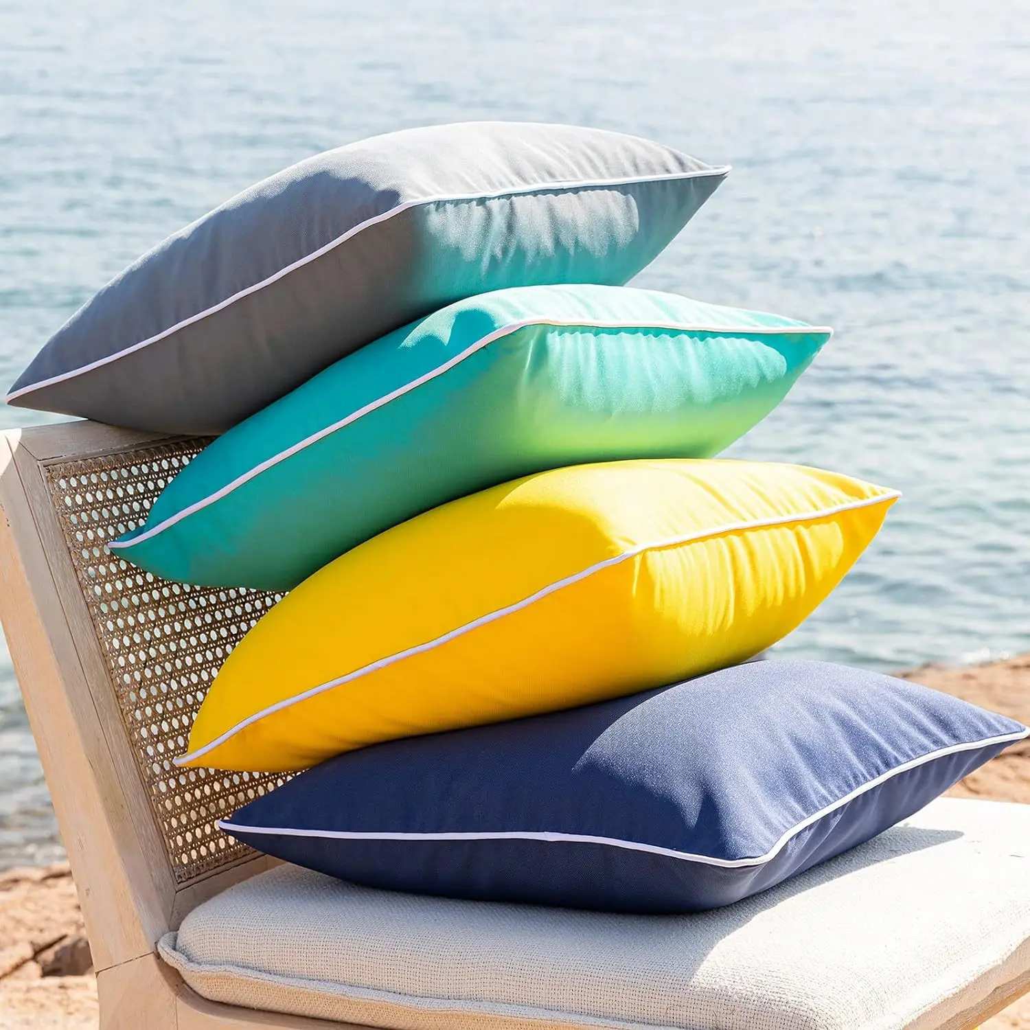 

30x50/45x45cm Modern Minimalist Waterproof Throw Pillow Cove Pure Room Cushion Cover Solid Color Comfort Decoration Pillow Case