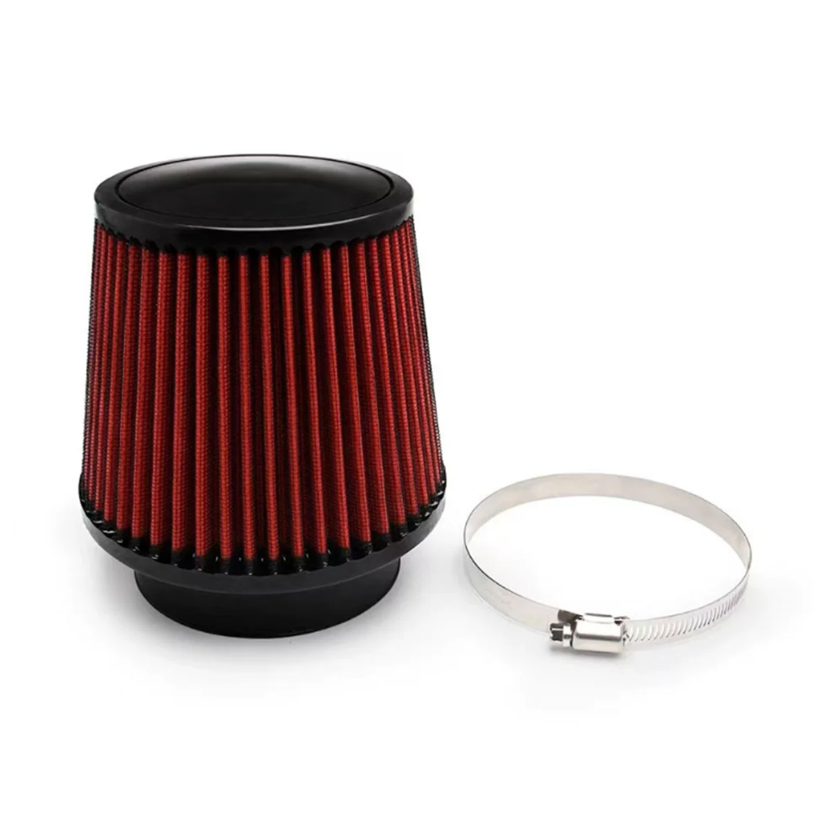 Universal Car Flow Intake Air Filter 76mm Car Mushroom Head Short Air Filters Accessories