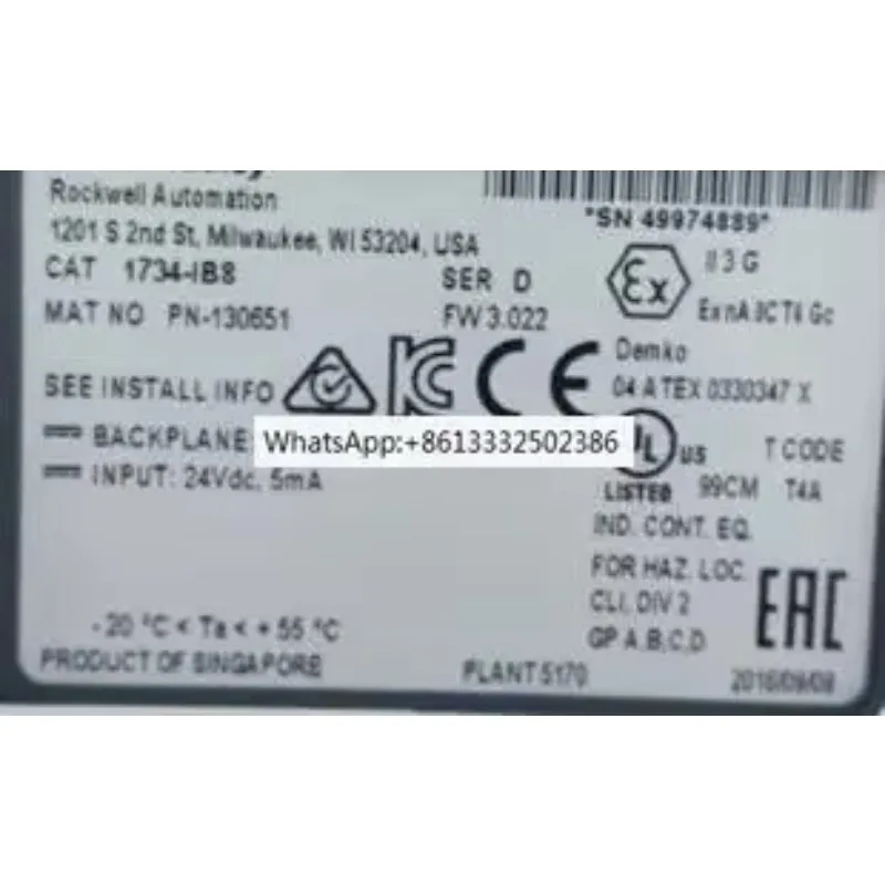 

1734-OE2C 1734-OE2V 1734-OE4C 1734-OV8E 1734-OW2 1734-OW4 NEW IN BOX