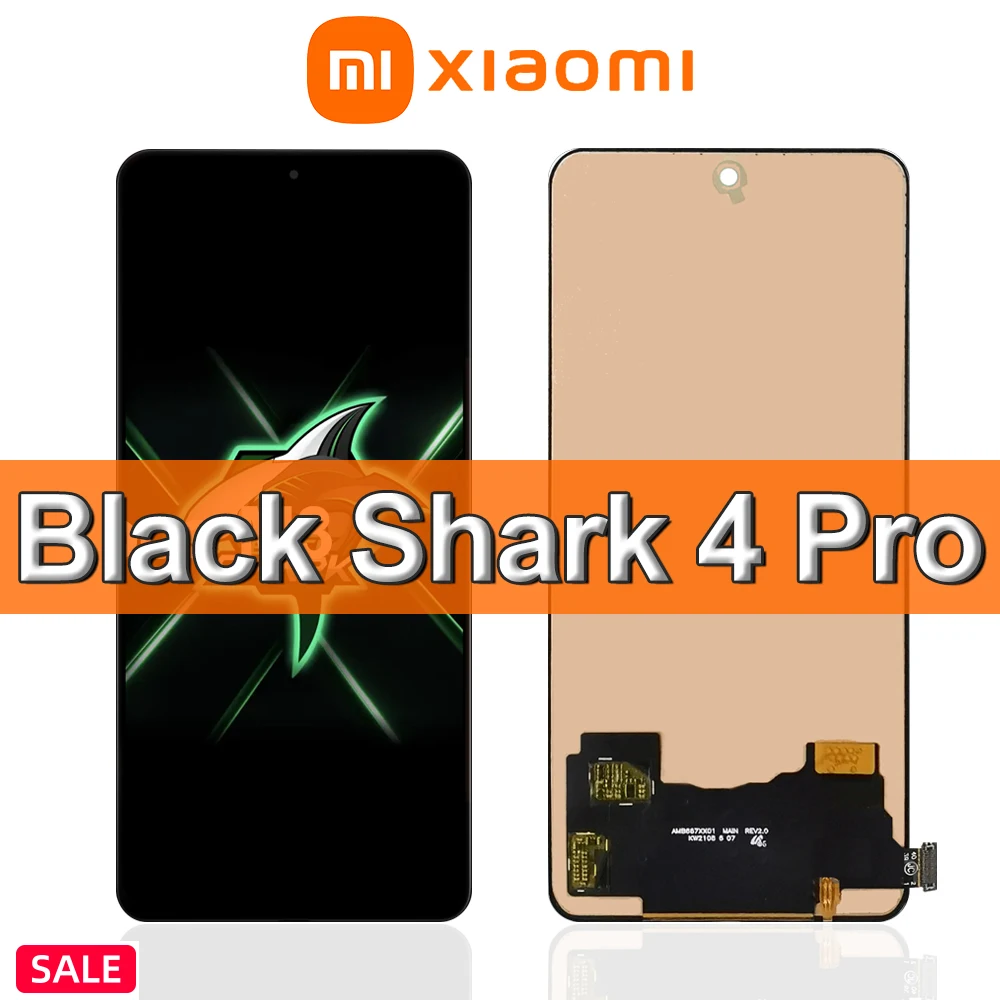 

100% Test For Xiaomi Black Shark 4 Shark PRS-H0/A0 LCD Display Screen with Touch Screen Digitizer For BlackShark 4 Pro 4Pro LCD