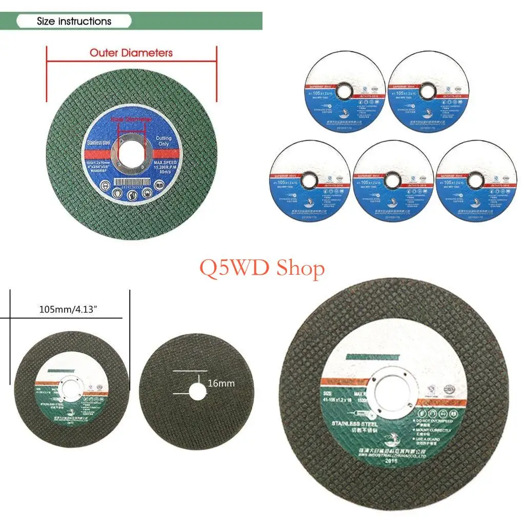 

Q5WD Абразивные режущие диск пилы для лезвийных шлифовальных колес для аксессуаров долговечны