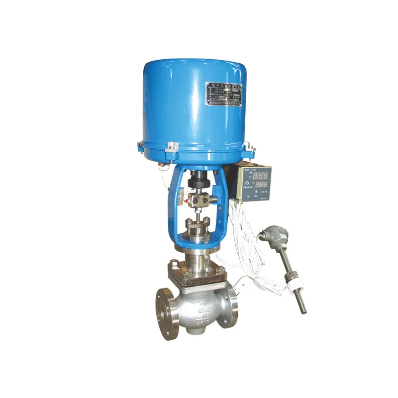 

ZZWPE Electric Temperature Control Valve Self Operated Water Regulating Valve with Excellent Angle Structure