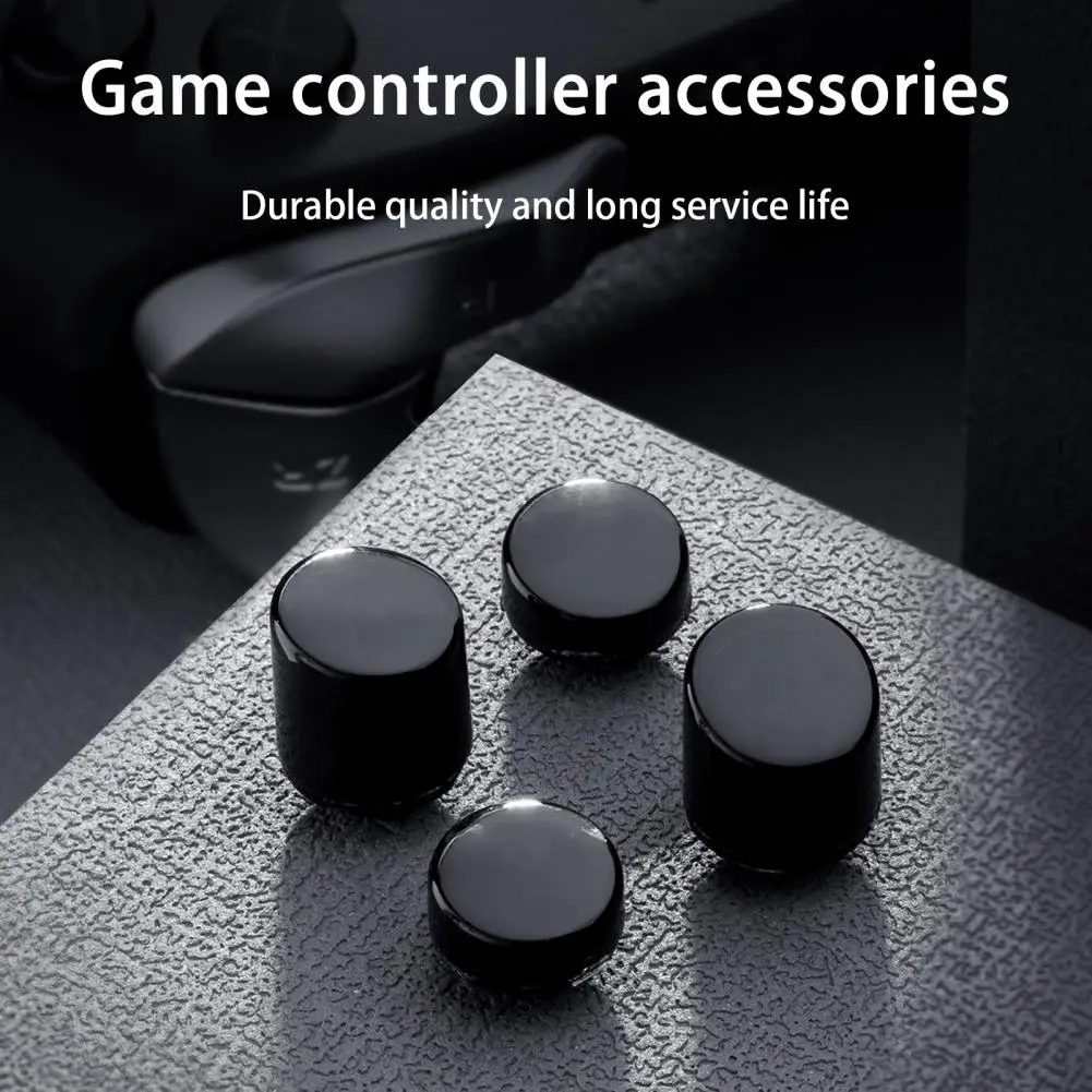 4Pcs/Set Small Easy Installation Game Controller Buttons Clear Letters ABXY Video Gaming Gamepad Buttons Replaceable