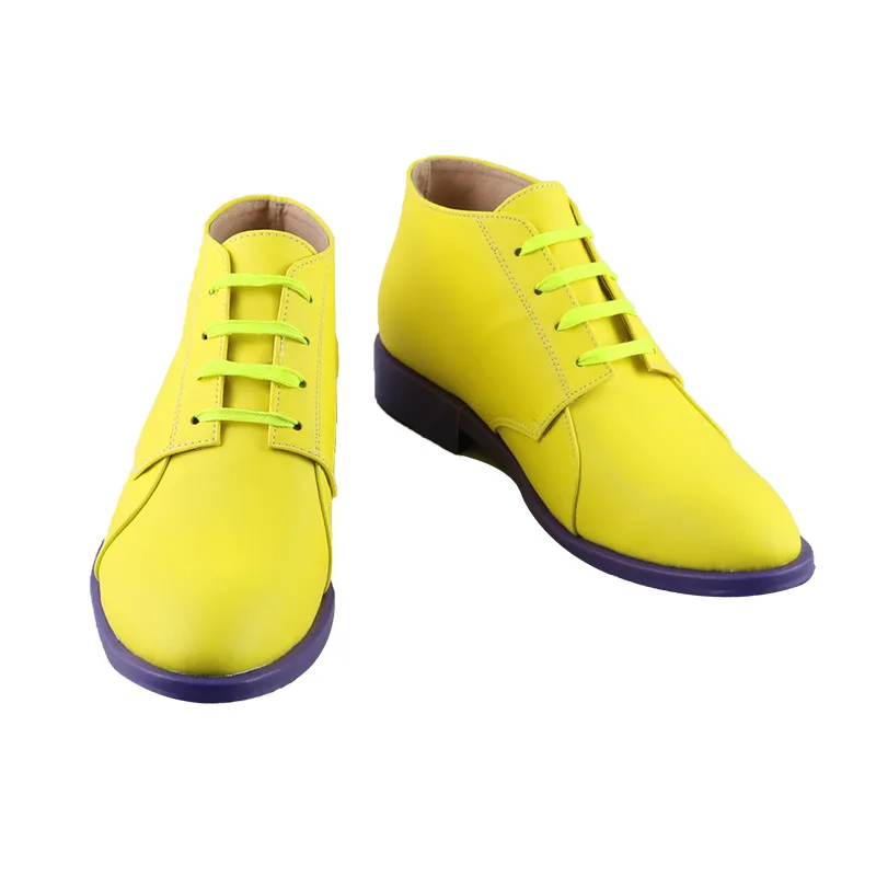Jojo 'S Bizarre Avontuur Rohan Kishibe Cosplay Schoenen Vrouwen Man Rohan Kishibe Cos Halloween Kostuums