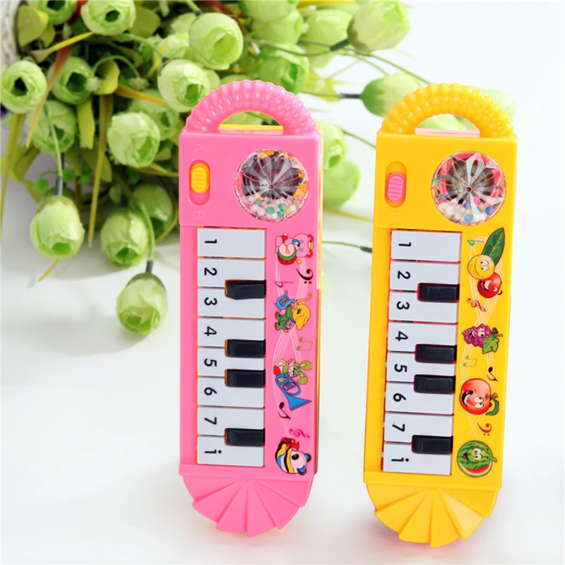 Small Portable Simple Piano Baby Electronic Organ Toy Instrument Baby Reassure Musical Toy