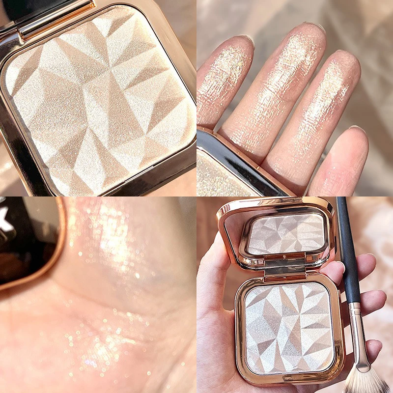 Stereo Star Diamond high Light Powder Pearlescent nose Shadow contouring and brightening one disc