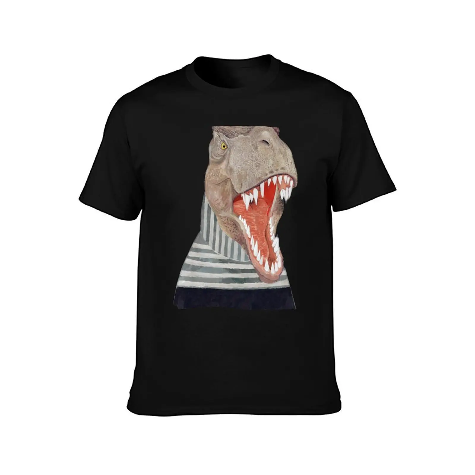Roaring Rex T-Shirt Basic Short Sleeve T-Shirt for Men