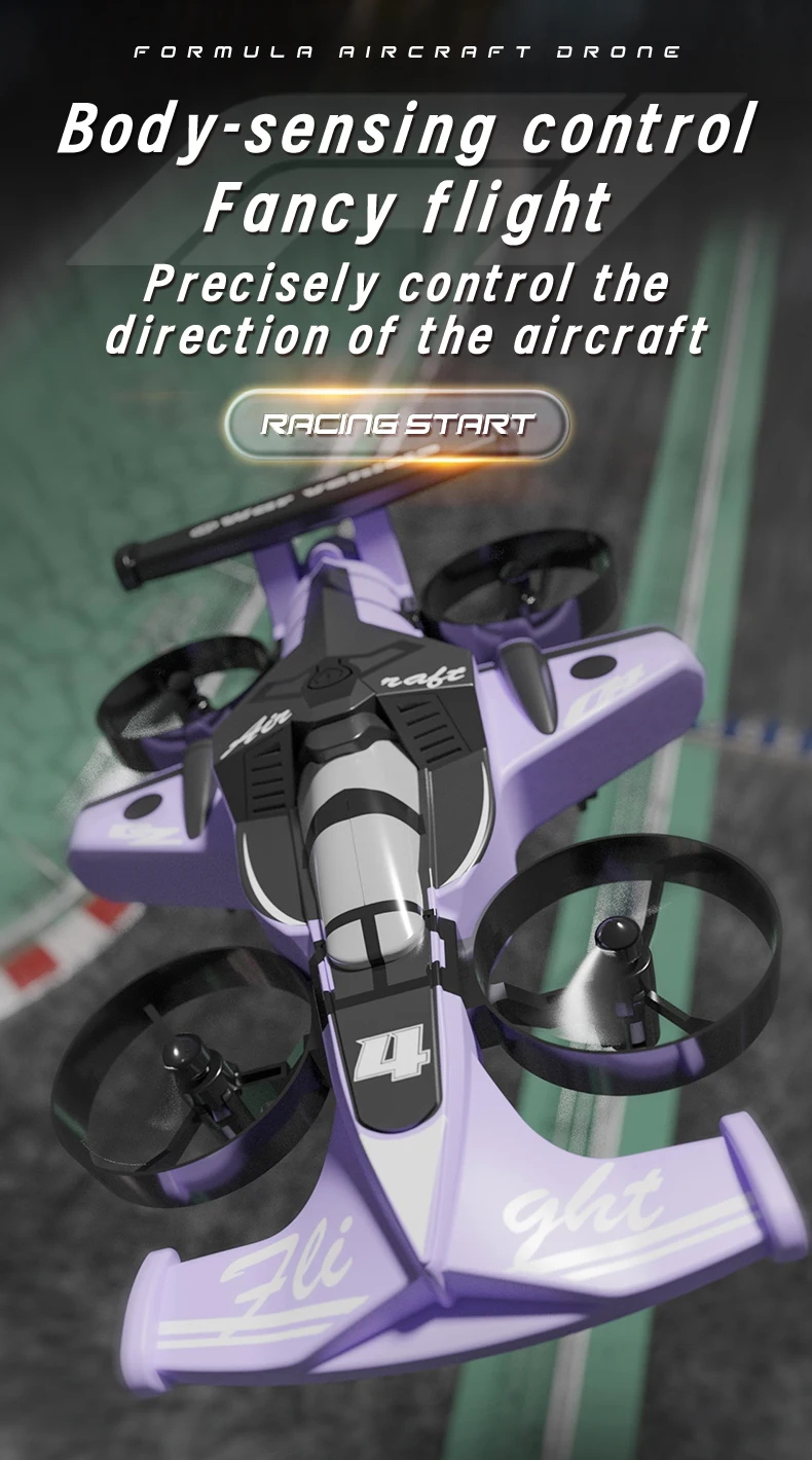 2026 2in1 Amphibious RC Car And RC Plane 2.4G Left and Right Throttle Drift Racing Fixed-wing Aircraft Drone Toys For Children