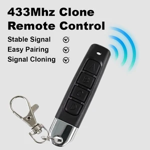 433MHz Cloning Remote Control RF Clone Copy Remote Control Garage Gate Door Opener Remote Key Duplicator for Home Safety