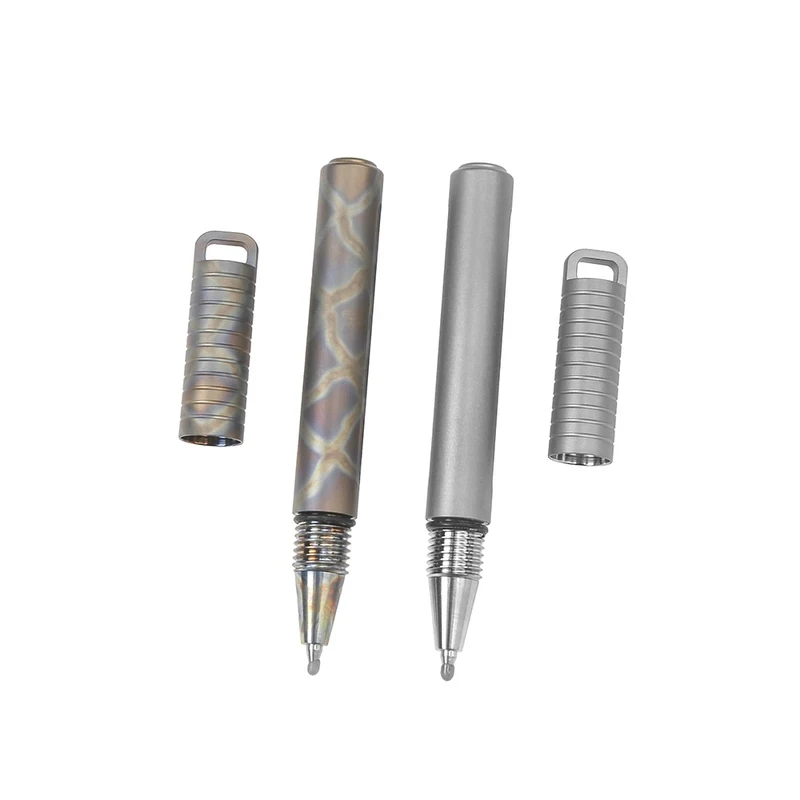 EDC Titanium Alloy Zirconium Alloy Pen With Collection Writing Multi-functional Portable Outdoor EDC Tools