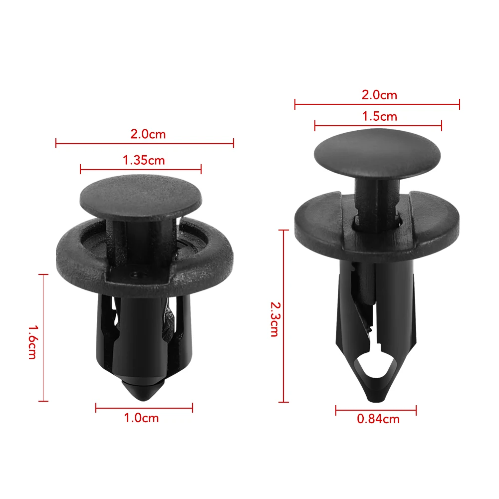 Auto Fastener Car Bumper Clips Retaine for Hyundai Santa Fe TM 2019 I30 2018 Solaris Azera Elantra Grandeur