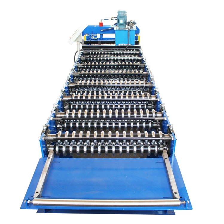 Tile Making Machinery Metal Roof Roll Forming Machine Roofing Machine Machine High Speed Cold Roll Forming Line
