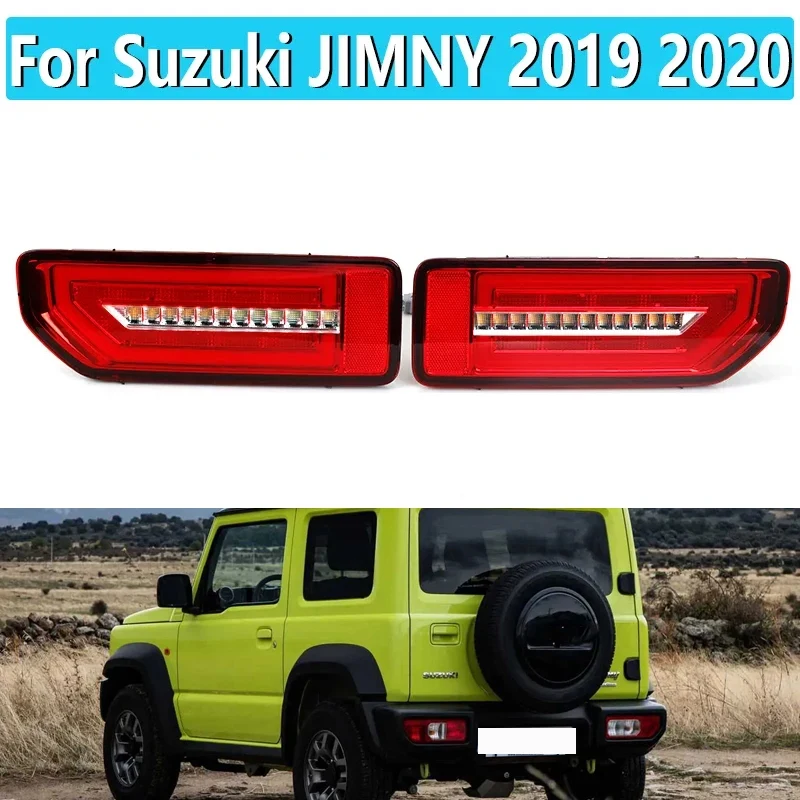 

LED Tail Light For Suzuki Jimny 2019 2020 2021 2022 Stop Lamp Rear Parking Brake Turn Signal Reflector Taillight Car Accessories