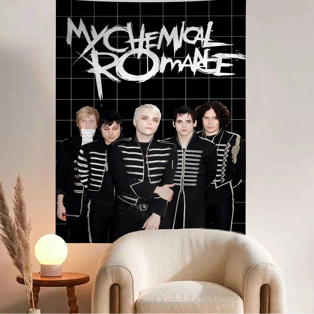 My Chemical Romance Colorful Tapestry Wall Hanging Bohemian Wall Tapestries Mandala Wall Art Decor