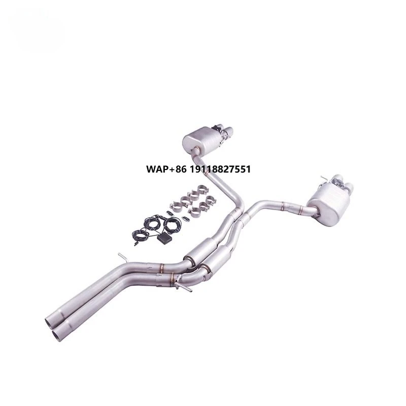 

High Efficiency Stainless Steel Exhaust Pipe for ICar S4/S5 B9 2016-2019