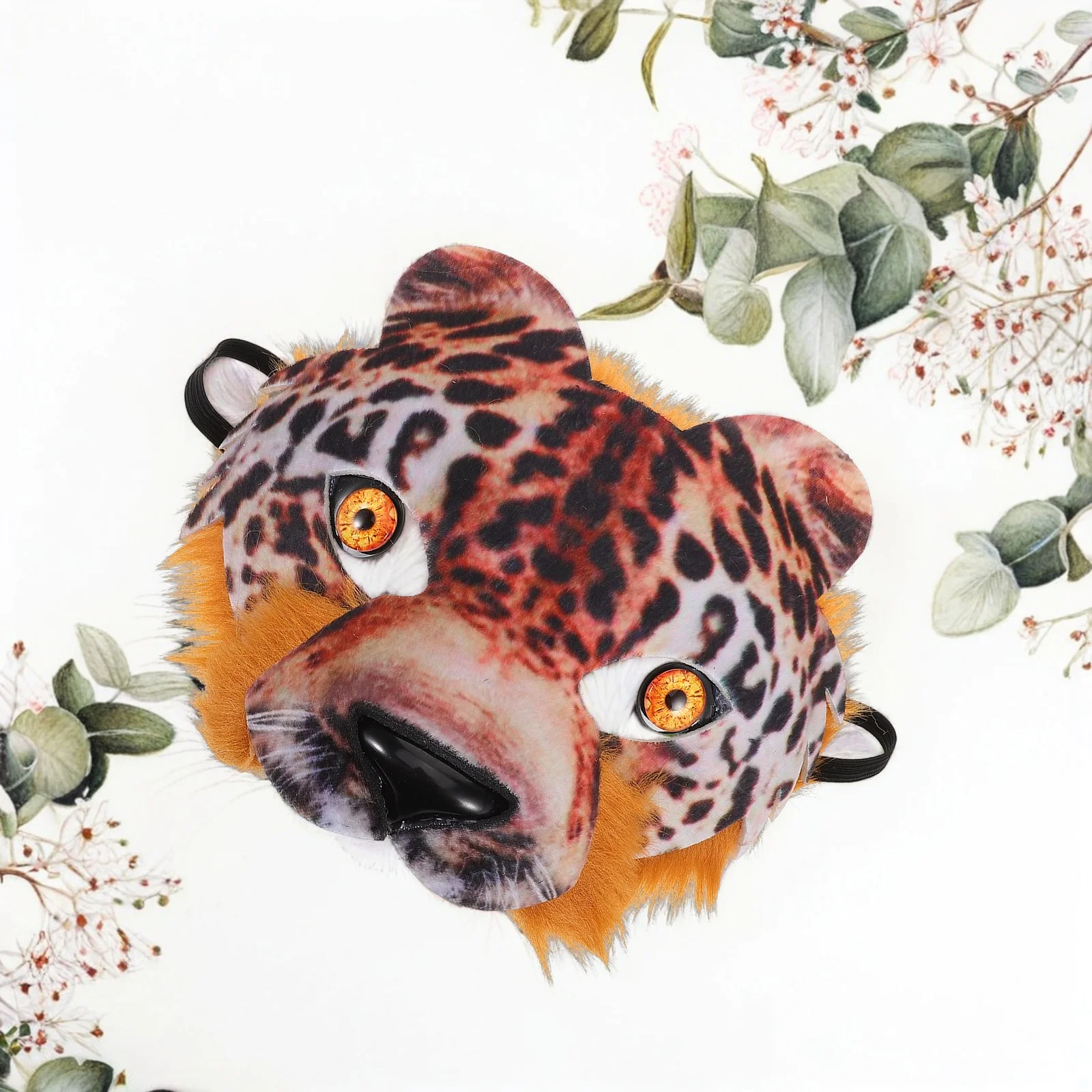 Animal Mask Leopard Masquerade Halloween Party Accessories Horror Costume