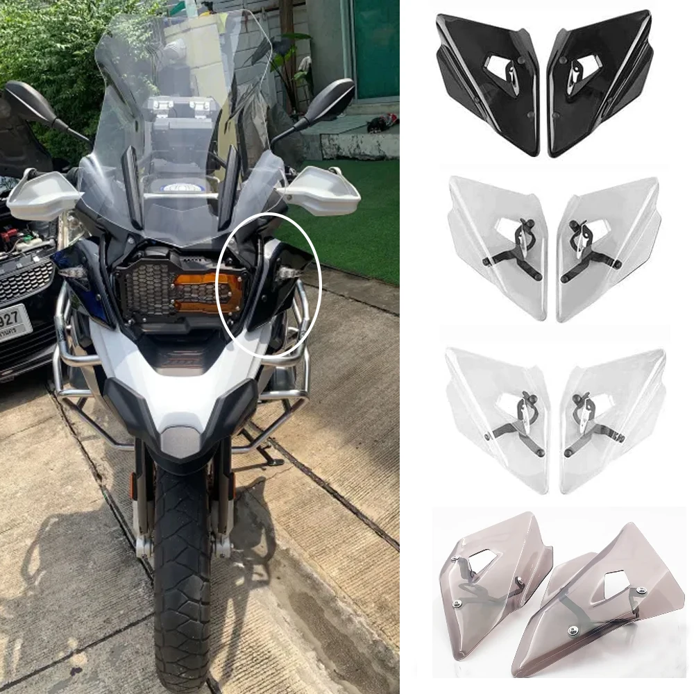 

Motorbike Upper Turn Signal Side Wind Deflector Windshield for BMW R1200GS R1200 GS LC 2013-2019 R1250GS ADV R1250 GS Windscreen