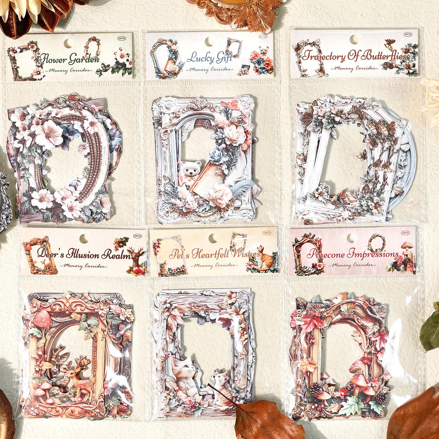 

6packs/LOT Memory Corridor Series series cute lovely retro decorative paper sticker