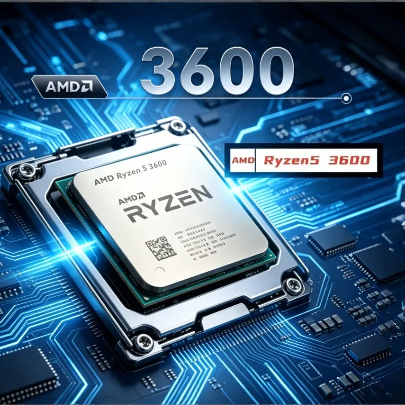 AMD Ryzen 5 R5 3600 3.6GHz 6-Core 12-Thread CPU Processor LGA AM4 100% Brand New Original Hot Sale