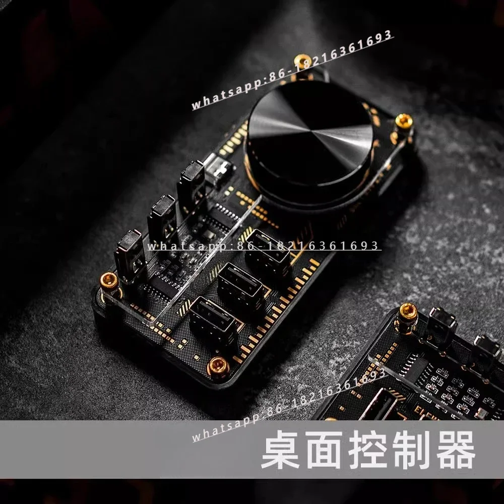 2006GOOD Desktop Controller USB Dock HUB Expander Desktop Computer Multimedia Volume Adjustment Knob
