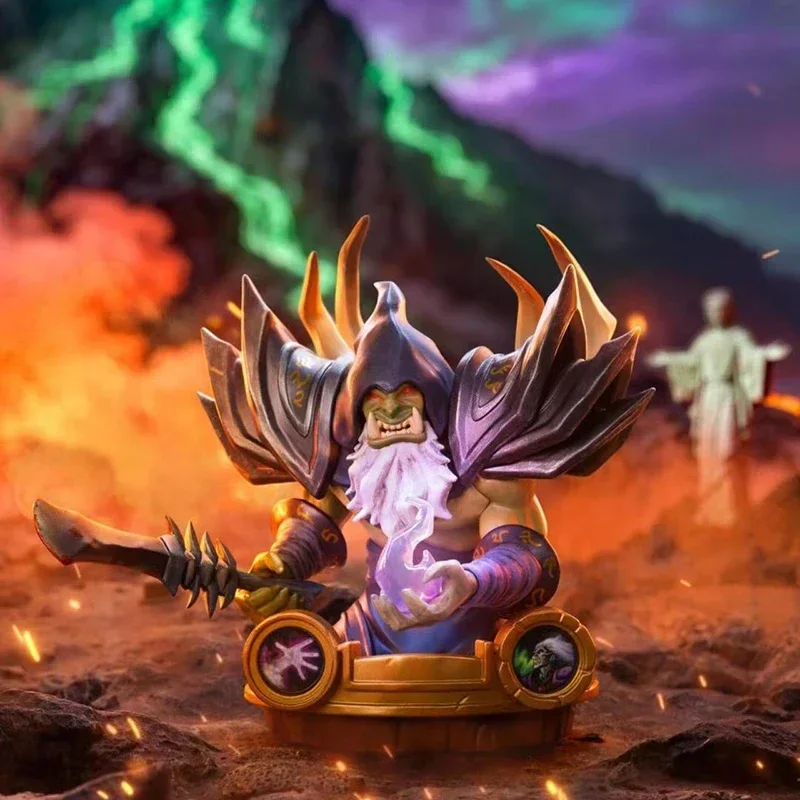 البوب مارت Hearthstone أساطير في الحانة سلسلة صندوق أعمى تخمين حقيبة صندوق غامض اللعب دمية لطيف أنيمي الشكل سطح المكتب الحلي هدية #4