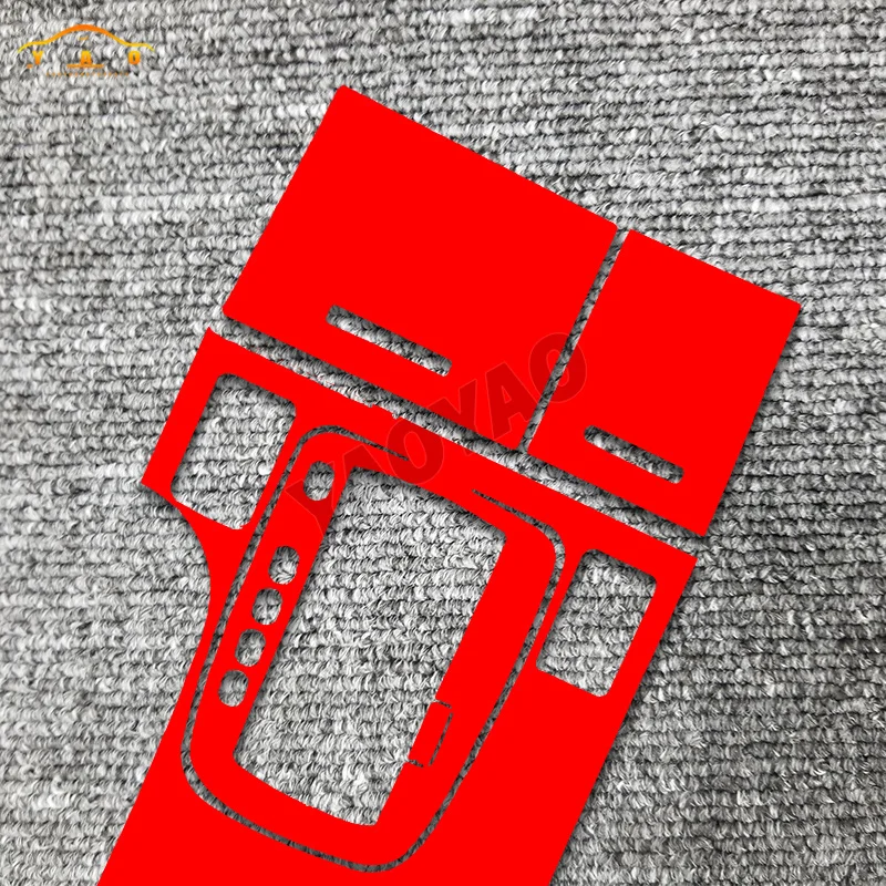 Real Carbon Fiber Sticker For Acura TSX 2009-2014 Transmission Panel Kit Panel Cover Car Accessories Car Sticker