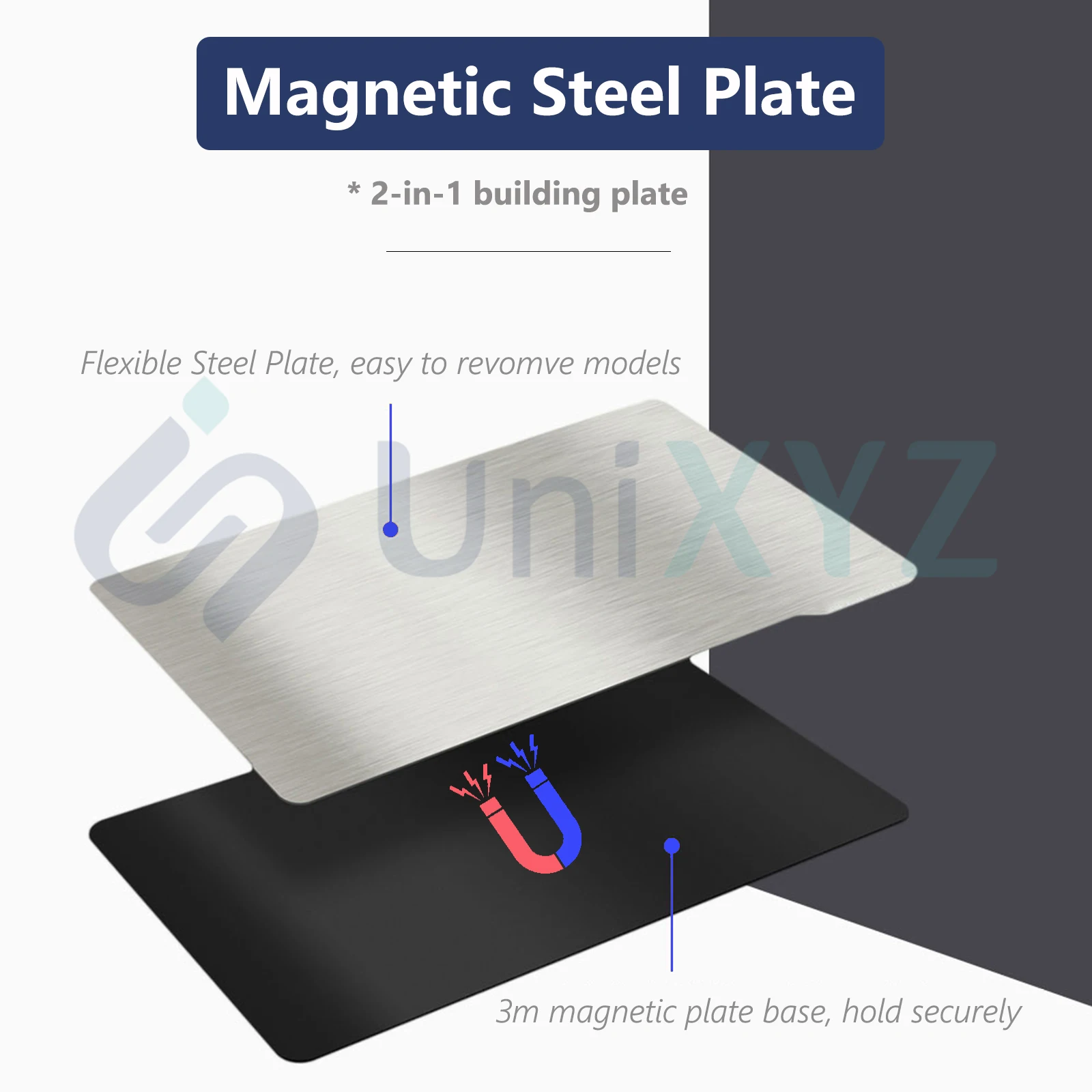 Flexível Primavera Aço Construir Placa Folha, Base Magnética para Resina UV, Cura Luz, Impressora 3D SLA, Anycubic Photon Elegoo