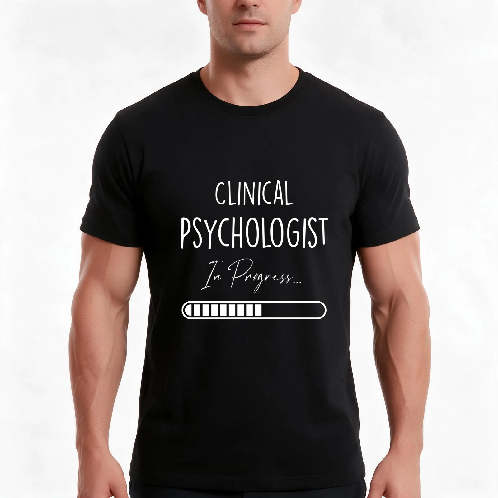 Best Gift ideas for Woman or man Clinical Psychologist T-Shirt Summer Casual Cotton Tee Oversized Streetwear Tops 100% Cotton
