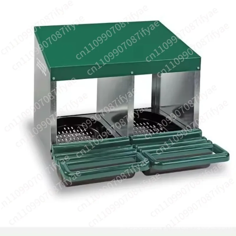 Egg laying galvanized egg laying box can be hung flat 34 holes easy to assemble